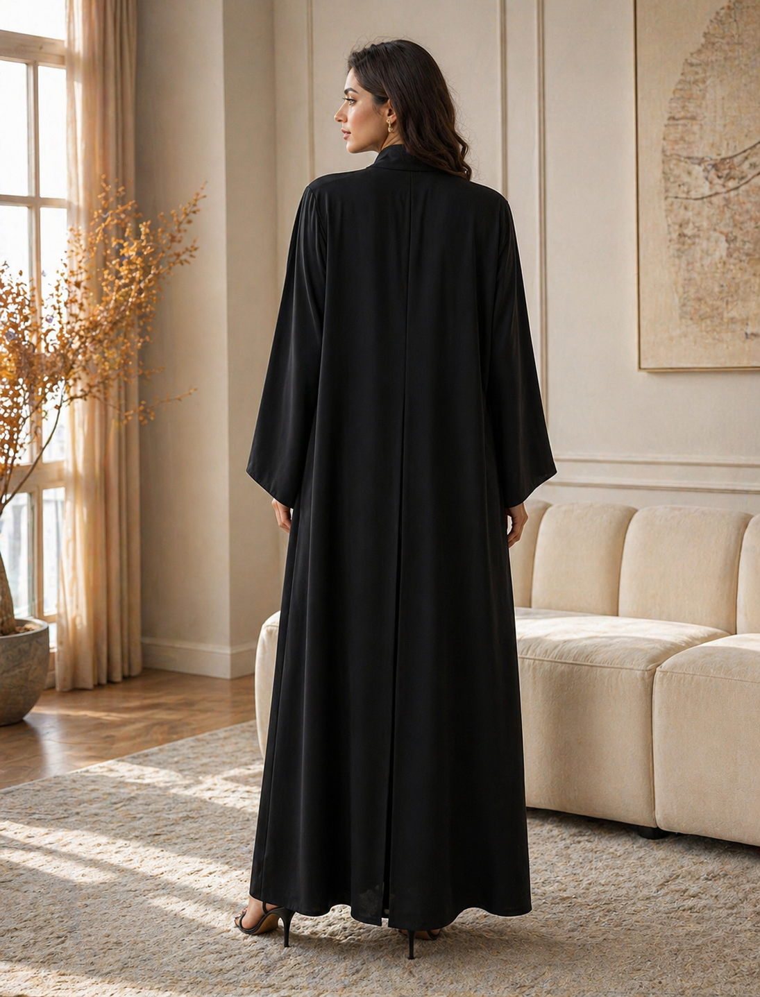 Pure Noir Abaya