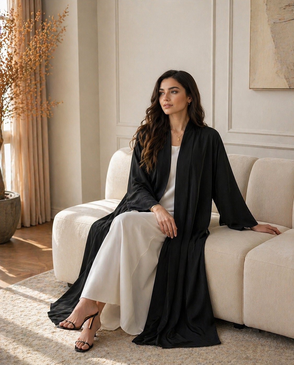 Pure Noir Abaya