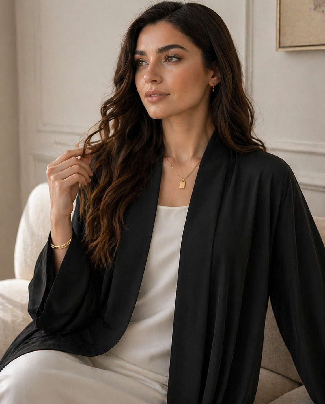 Pure Noir Abaya