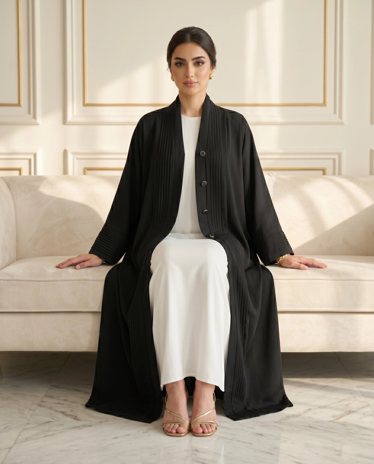 Classic Ease Korean Crepe Abaya