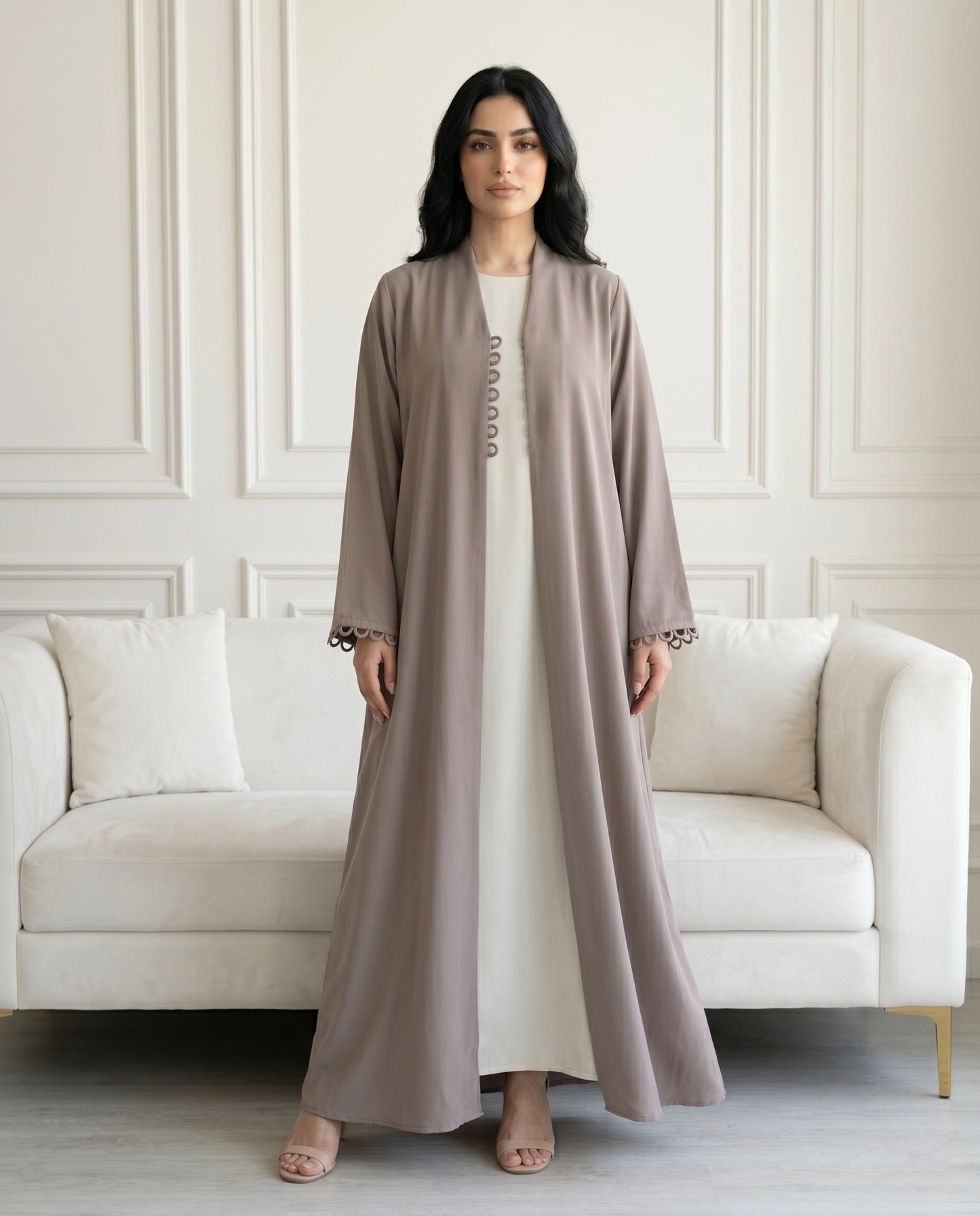 Soft Aura Abaya